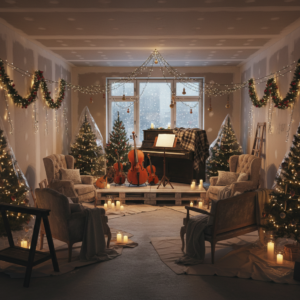Koncert kolęd w remontowanym mieszkaniu? Pomysły na świąteczny klimat